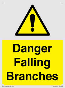 Danger Falling Branches